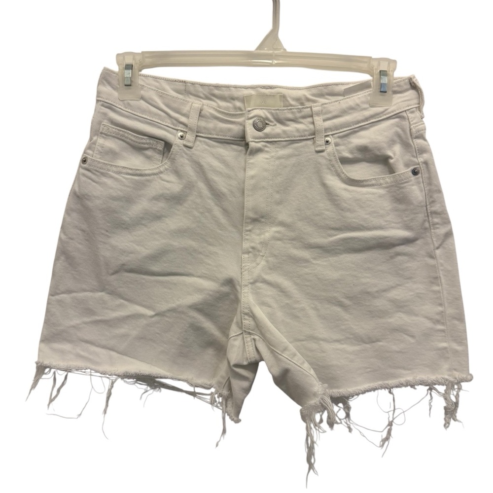 H&M White Denim Shorts